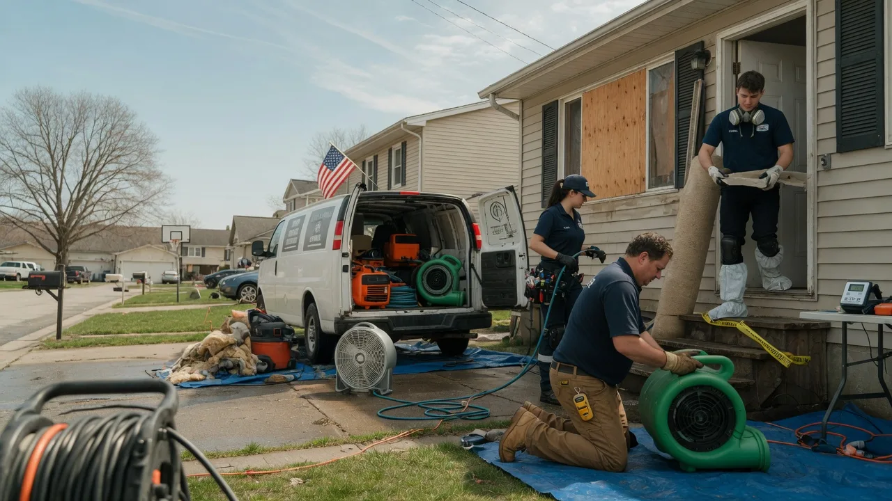 Water Damage Restoration in Warner, OK near me